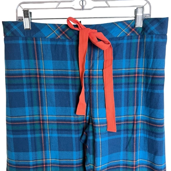 NWT Long Tall Sally Brompton Check PJ Pant In Greens - Picture 3 of 10